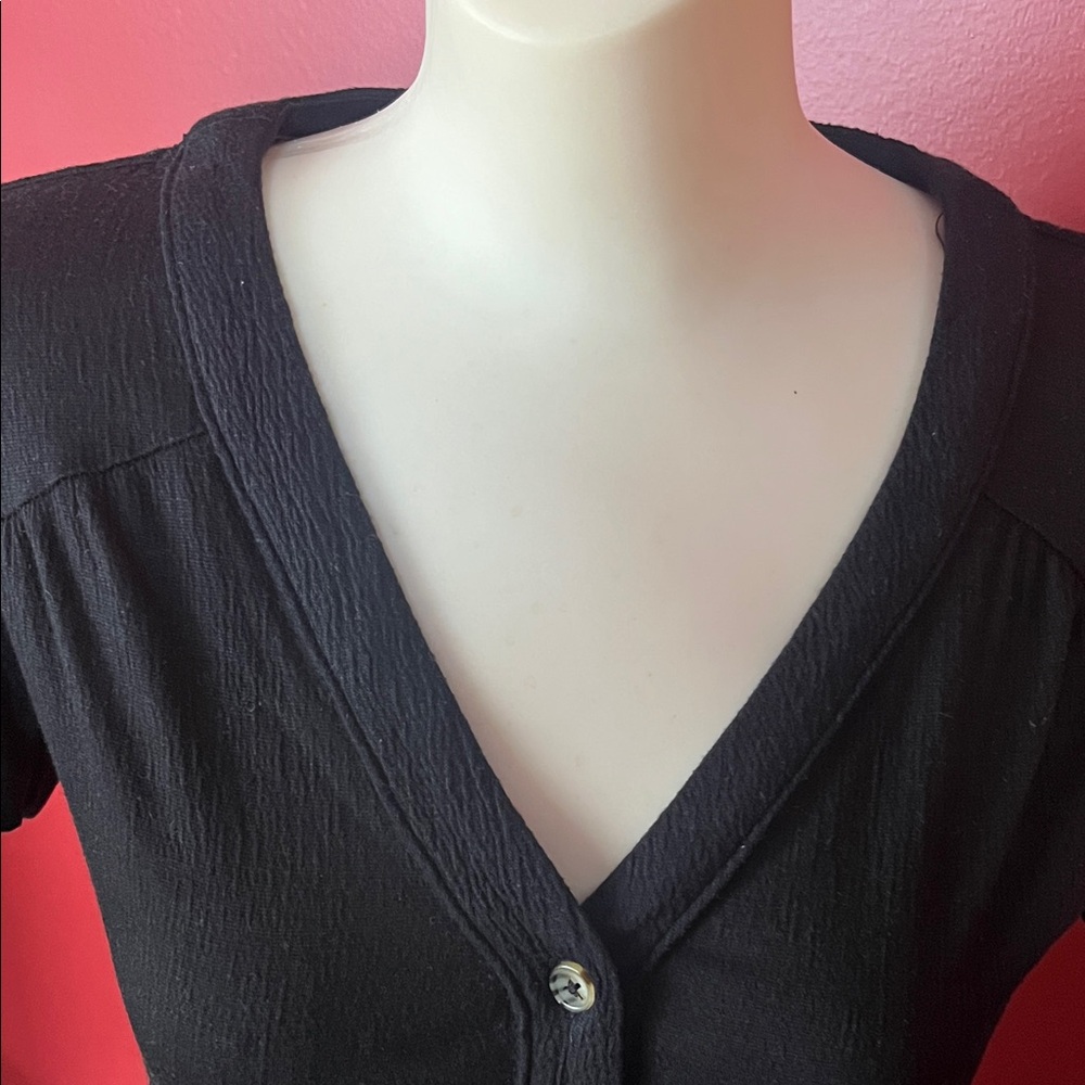 Knox Rose Black V-Neck Dress - Picture 3 of 13